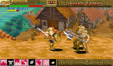 Dungeons & Dragons: Shadow over Mystara (Japan 960206) screen shot game playing